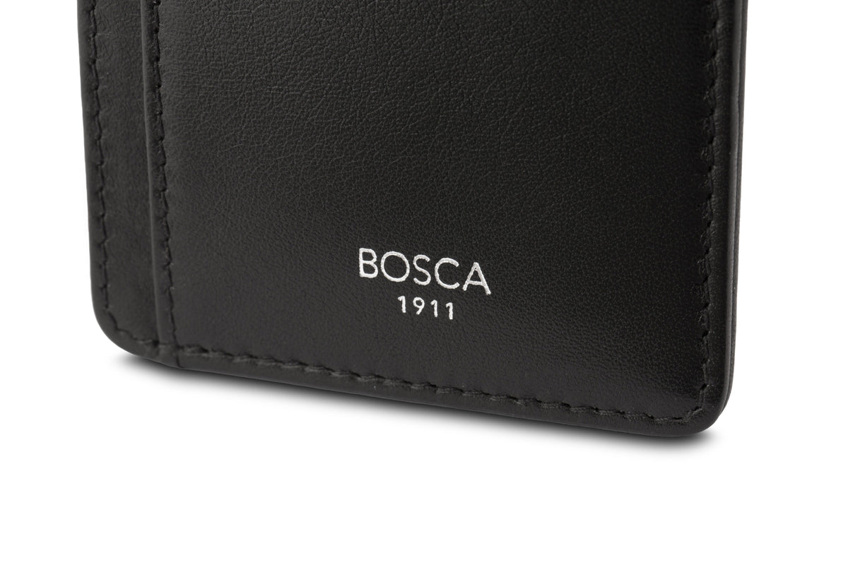 Bosca Nappa Vitello 7 Pocket I.D. Card Case -RFID
