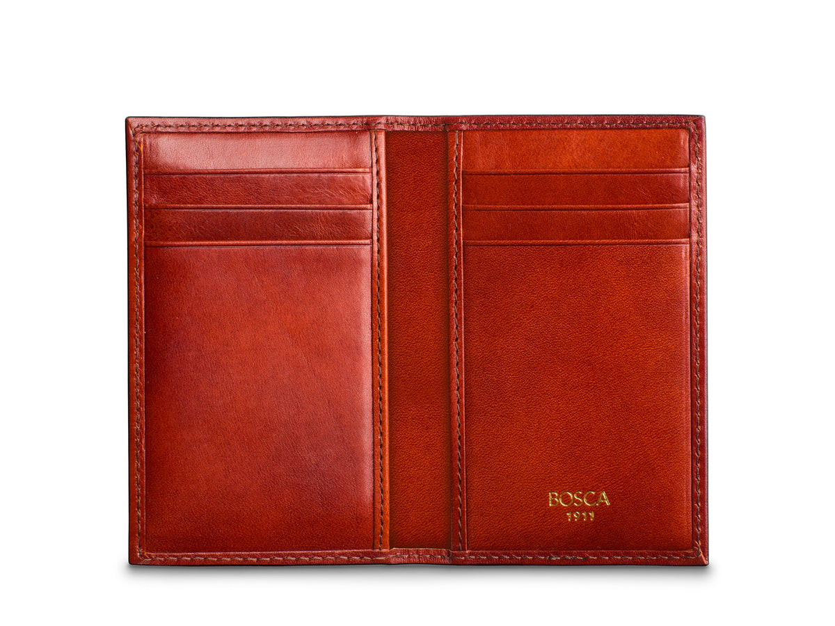 Bosca Old Leather 8 Pocket Credit Card Case
