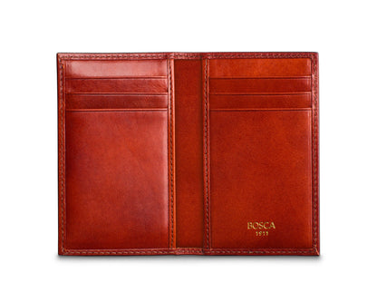 Bosca Old Leather 8 Pocket Credit Card Case