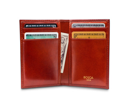 Bosca Old Leather 8 Pocket Credit Card Case