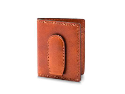 Bosca Dolce Deluxe Front Pocket Wallet w/ Magnetic Clip