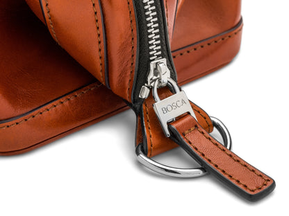 Bosca Old Leather 10" Zipper Utilikit