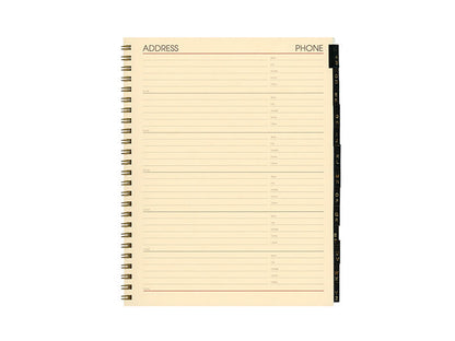 Bosca Address Book Refill 6.75 x 8.75