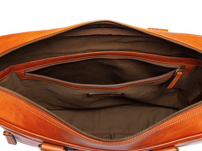 Bosca Italia Single Gusset Stringer Bag