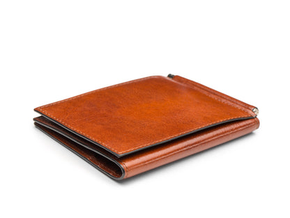 Bosca Old Leather Money Clip W/ Pocket