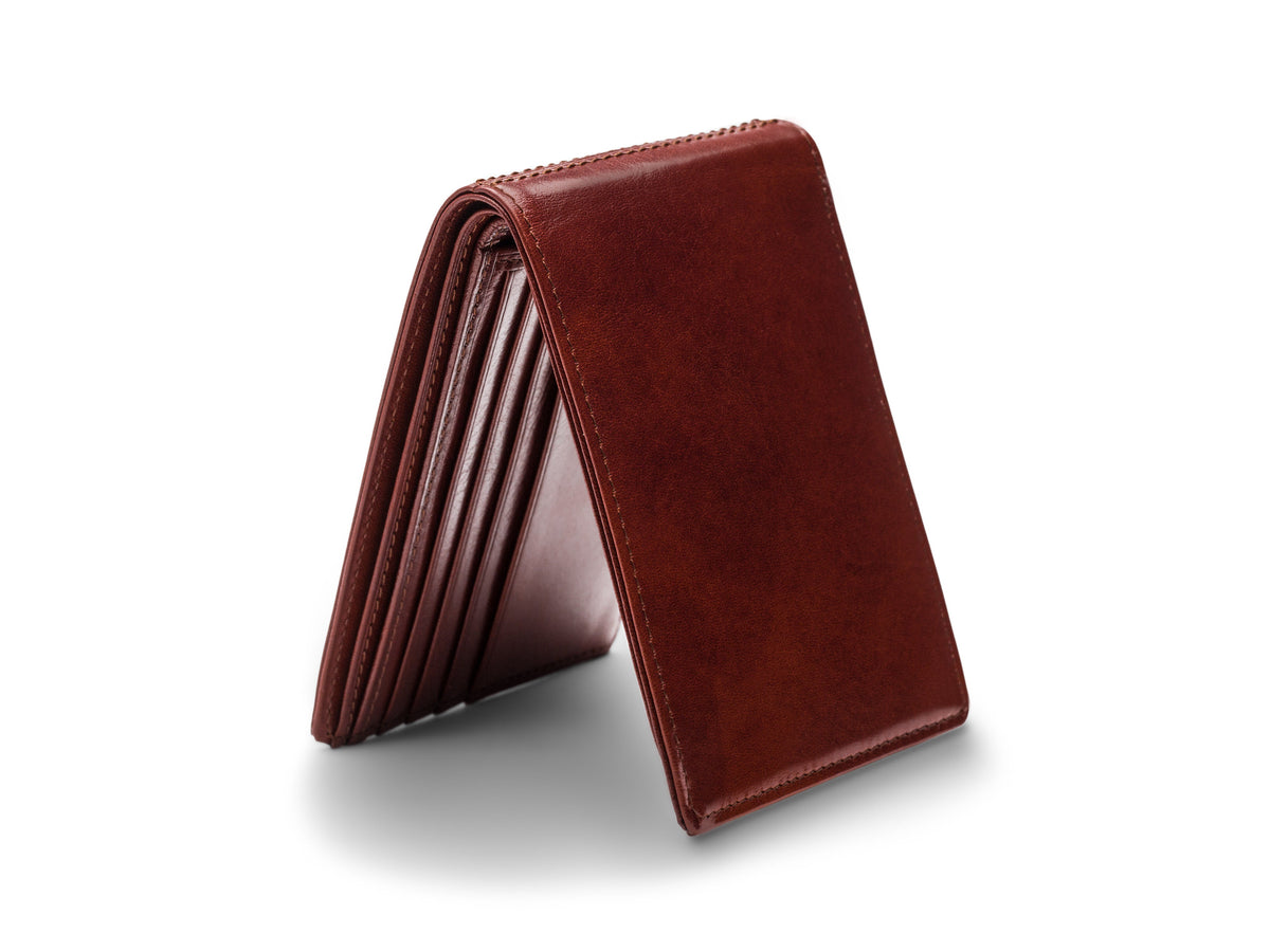Bosca Old Leather 5 Pocket Wallet W/ I.D.