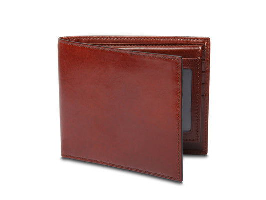 Bosca Old Leather Italia Euro Credit Wallet w/I.D. Passcase - RFID