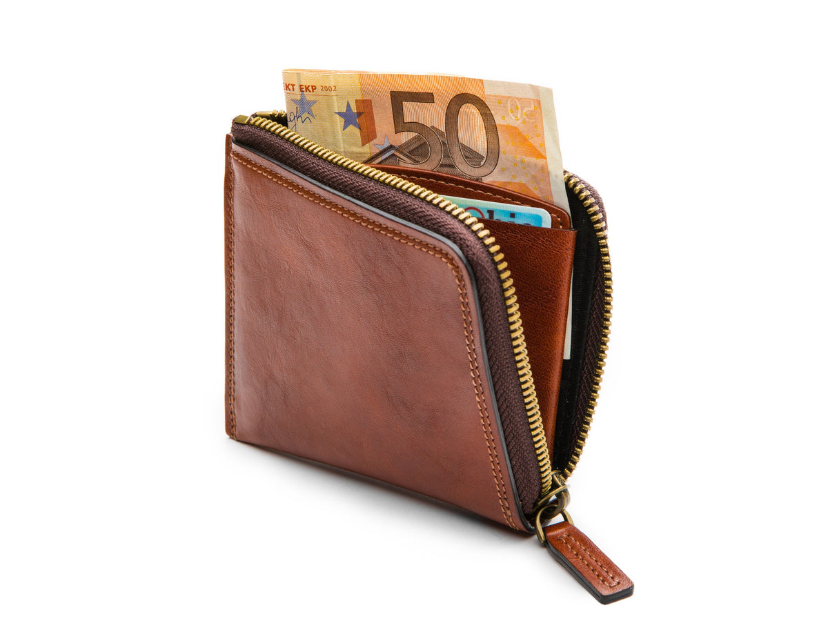 Bosca Euro Zip Wallet
