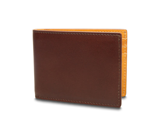 Bosca Italo Contrast Small Bifold Wallet-RFID