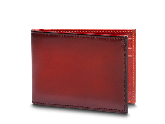 Bosca Smoked Old Leather Small Bifold Wallet