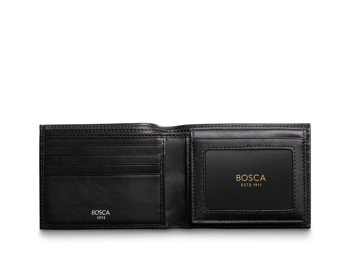 Bosca Nappa Vitello Credit Wallet w/I.D. Passcase