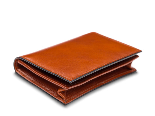 Bosca Italia Old Leather Full Gusset Card Case W/ I.D.