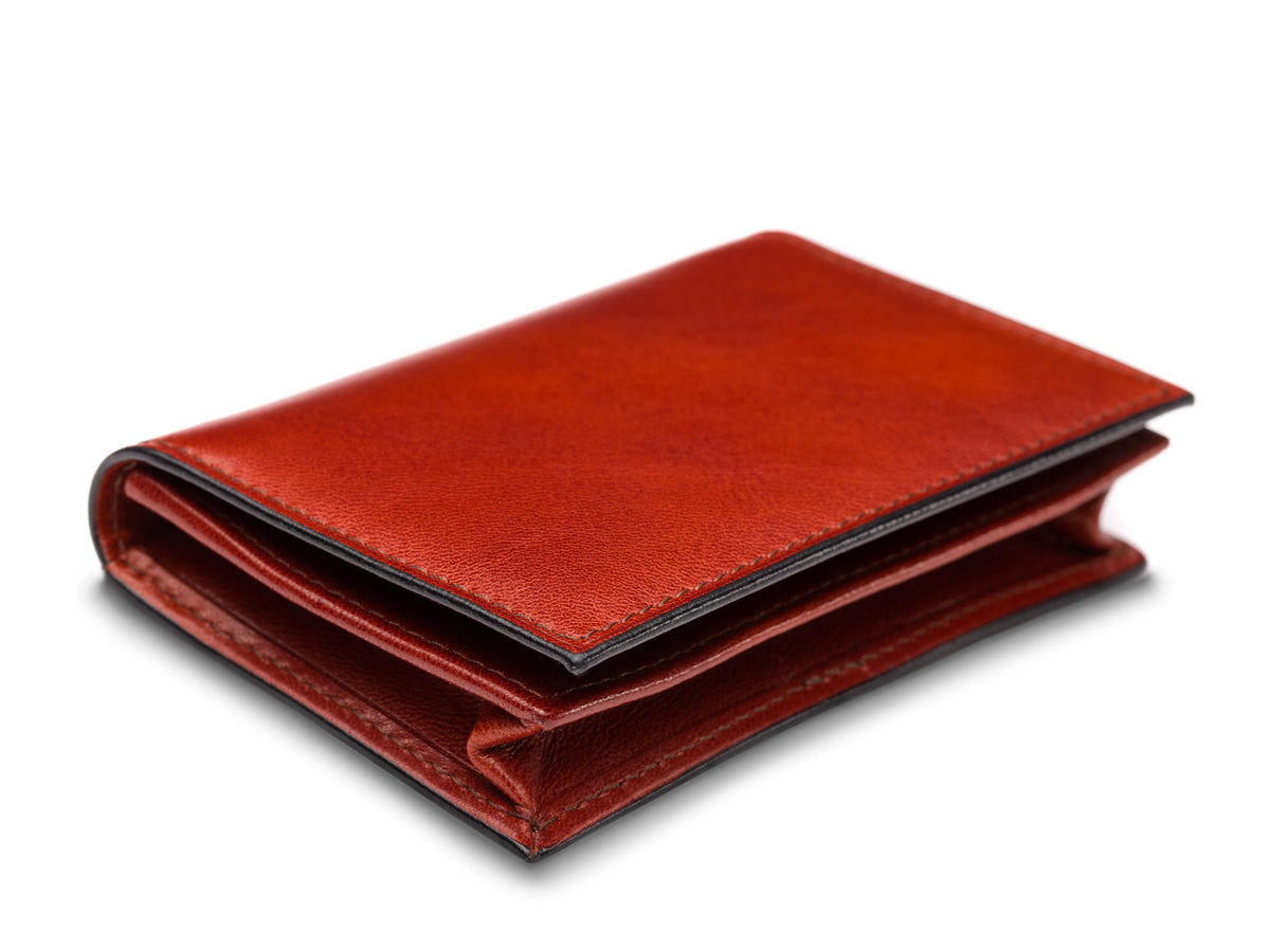 Bosca Italia Old Leather Full Gusset Card Case W/ I.D.