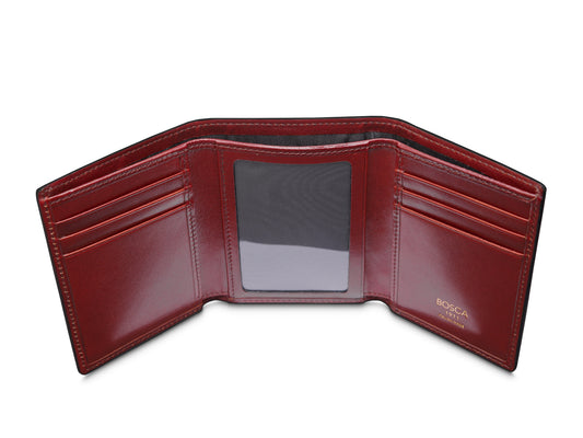 Bosca Italia Double I.D. Trifold Wallet