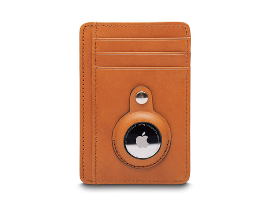 Bosca Old Leather AirTag 7 Pocket I.D. Card Case
