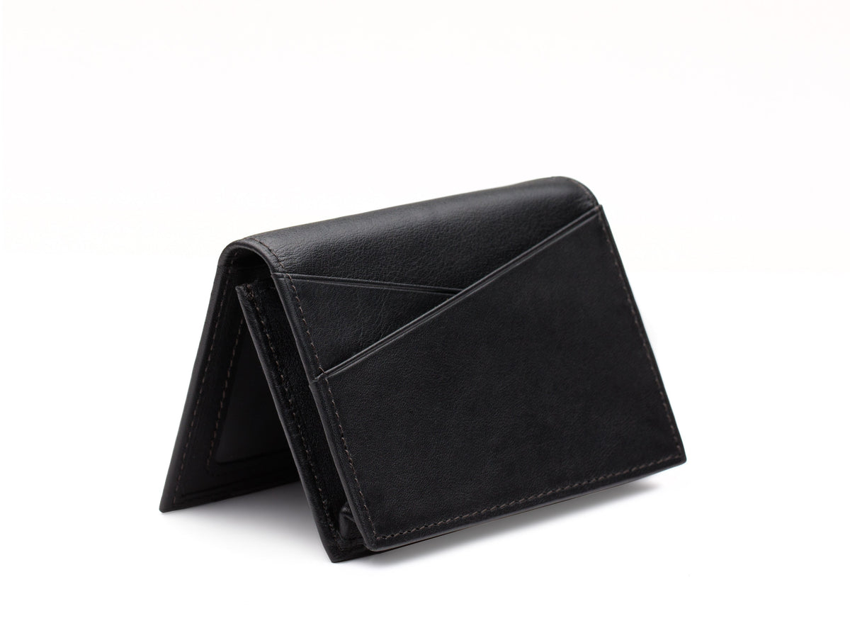 Bosca Nappa Vitello Full Gusset, 2 Pkt Card Case w/I.D.