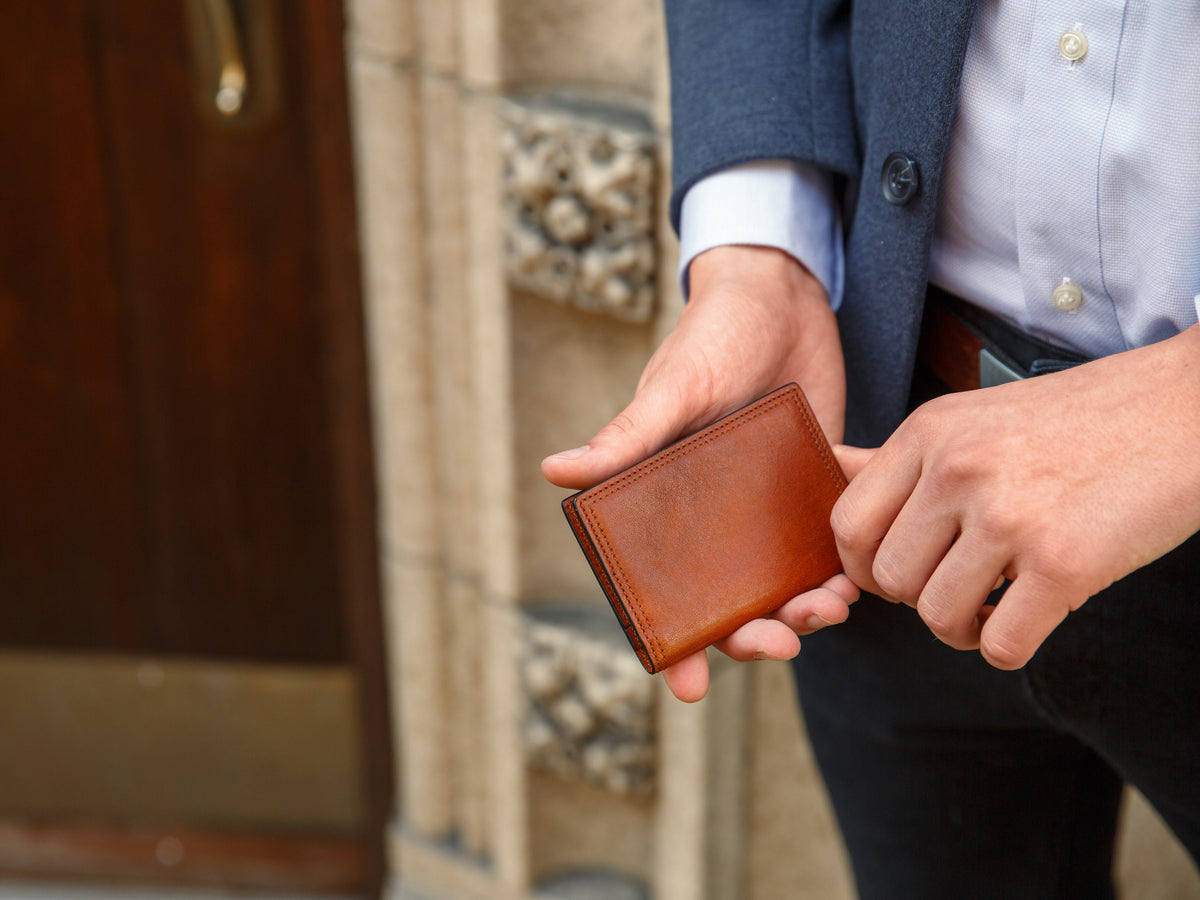 Bosca Italia Dolce Calling Card Case
