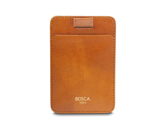 Bosca Old Leather Pull Tab Card Case