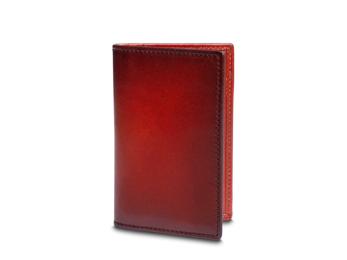 Bosca Smoked Old Leather Calling Card Case