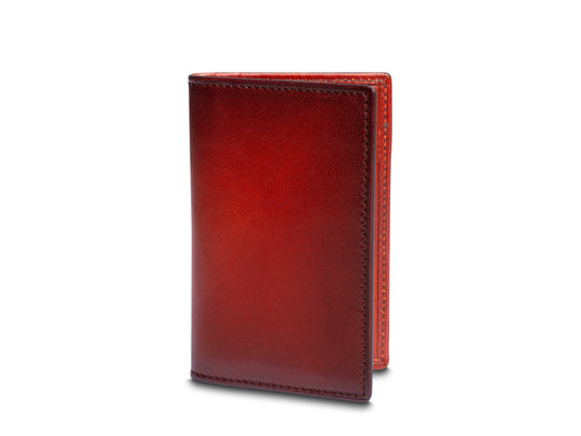 Bosca Smoked Old Leather Calling Card Case