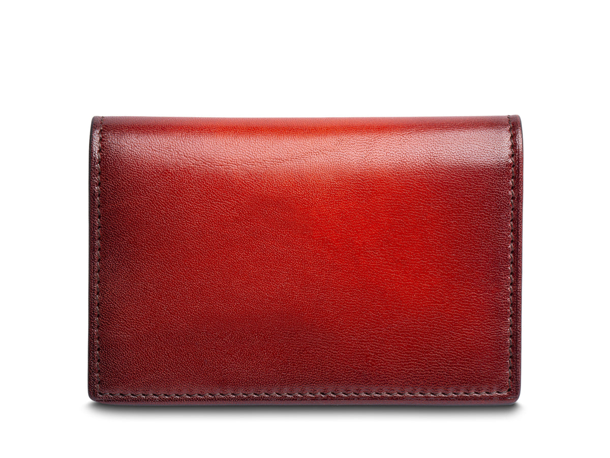 Bosca Smoked Old Leather Calling Card Case