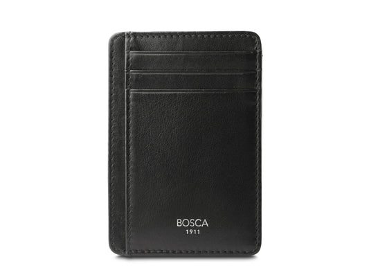 Bosca Nappa Vitello 7 Pocket I.D. Card Case -RFID