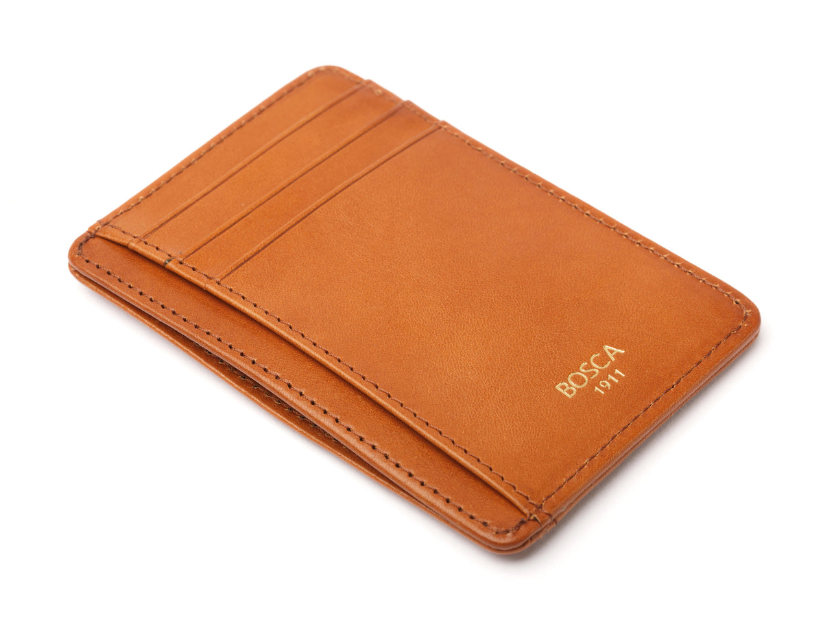 Bosca Old Leather 7 Pocket I.D. Card Case -RFID
