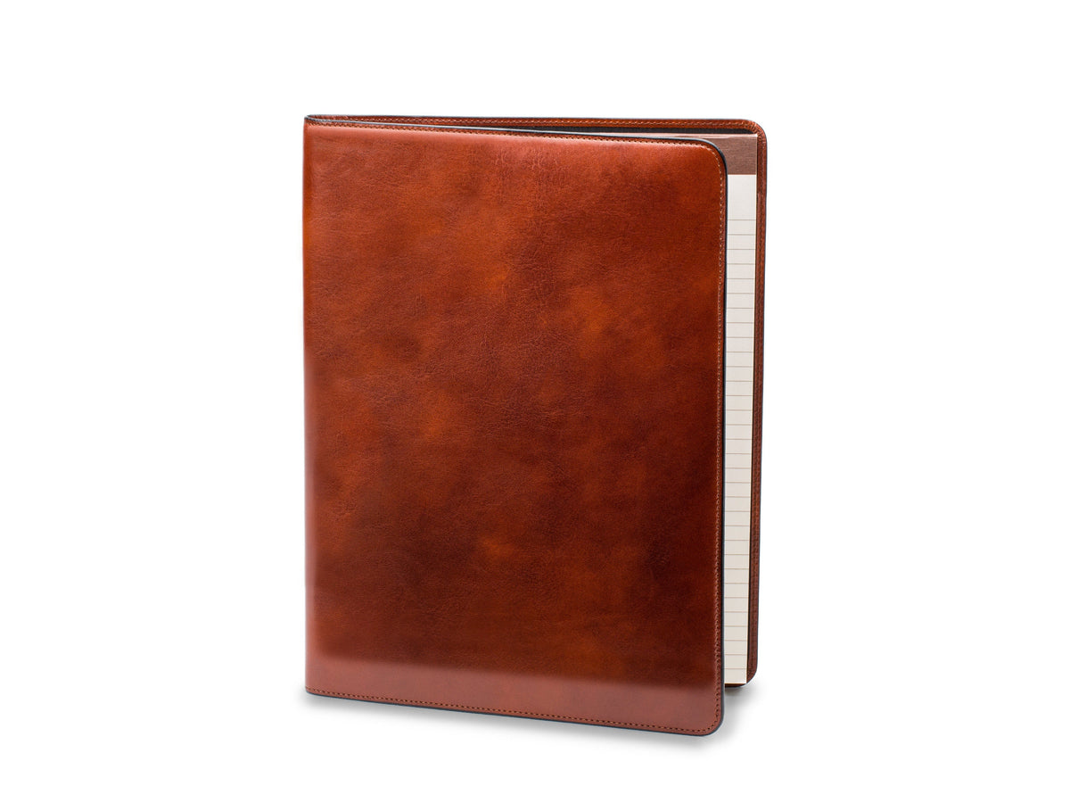Bosca 8 1/2 x 11 Writing Pad Cover Old Leather Classic