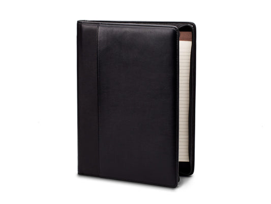 Bosca Nappa Vitello Deluxe Zip Around Portfolio Organizer
