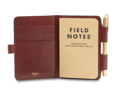 Bosca Vintage Crocco Field Journal