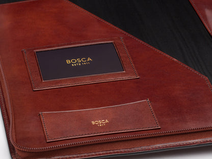 Bosca Old Leather Zip Around Portfolio