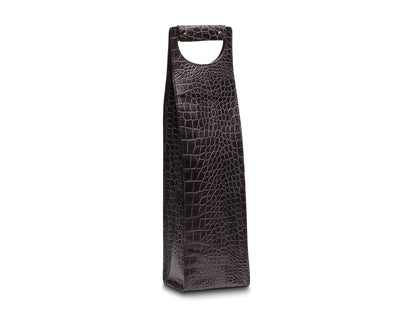 Bosca Vintage Crocco Single Wine Bottle Case