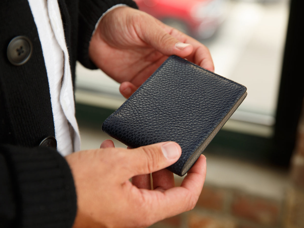 Bosca 8 Pocket Wallet Monfrini Contrast