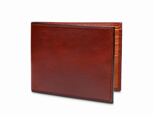 Bosca Contrast Old Leather Bifold w/ ID Flap